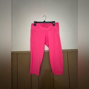 Large Adidas Women's Bright Pink Leggings
